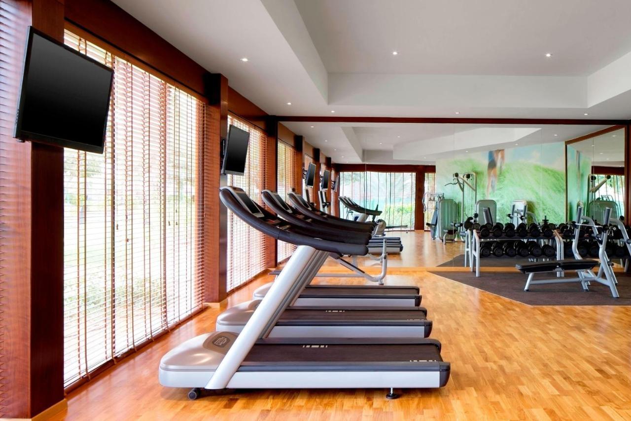 เดอะ เวสทิน อาบูดาบี กอล์ฟ รีสอร์ต แอนด์ สปา Hotel ภายนอก รูปภาพ The gym at the hotel